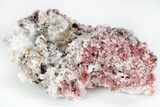 Vibrant-Red Cinnabar with Calcite - Cocineras Mine #212749-1